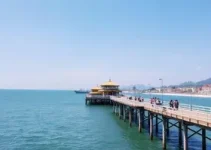 píer turístico em Praia Grande