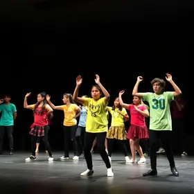 estudantes da SP Escola de Teatro