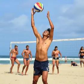 Praia Grande vôlei adaptado
