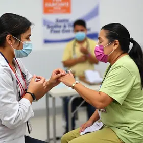 campanha de vacinação contra a gripe