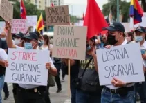 greve em praia grande