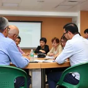 reunião intersetorial para desenvolvimento do plano municipal da infância