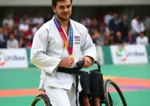 judoca paralímpica de Praia Grande