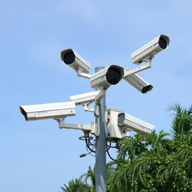 monitoramento com câmeras particulares