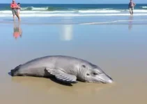 filhote de baleia encalhado