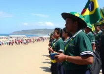 Semana da Pátria agita escolas municipais de Praia Grande