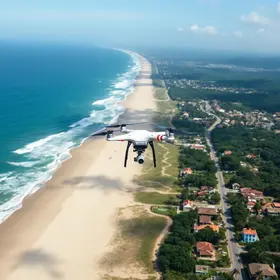 utilização de drones