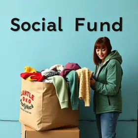 Projeto Mão Amiga doa peças de roupas ao Fundo Social