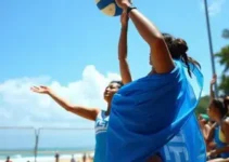 novo uniforme do Sabesp Praia Grande Vôlei