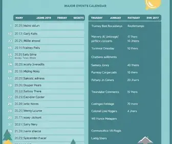 calendário de eventos em Praia Grande